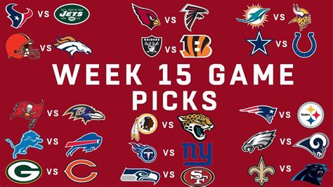 The Loop NFL Picks: Week 15